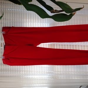 Modal International red pants. Size 12.
